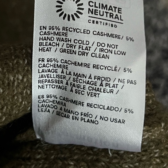 Reformation Olive Green Knit Cardigan - Picture 10 of 10